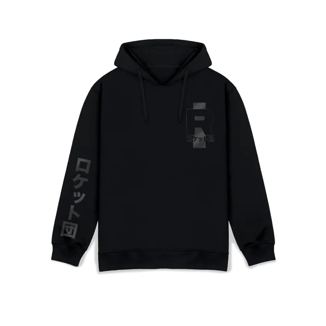 Akedo X Pokémon Team Rocket Hoodie - Black