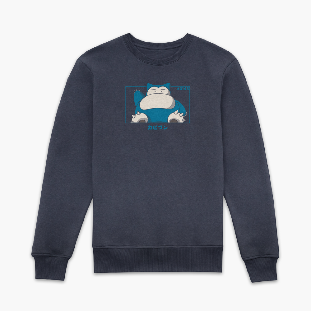 Pokémon Snorlax Sweatshirt - Navy - S Image 1