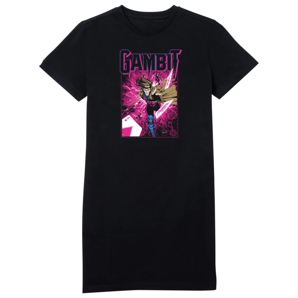 X-Men Gambit Women's T-Shirt Dress - Black - M Image 1