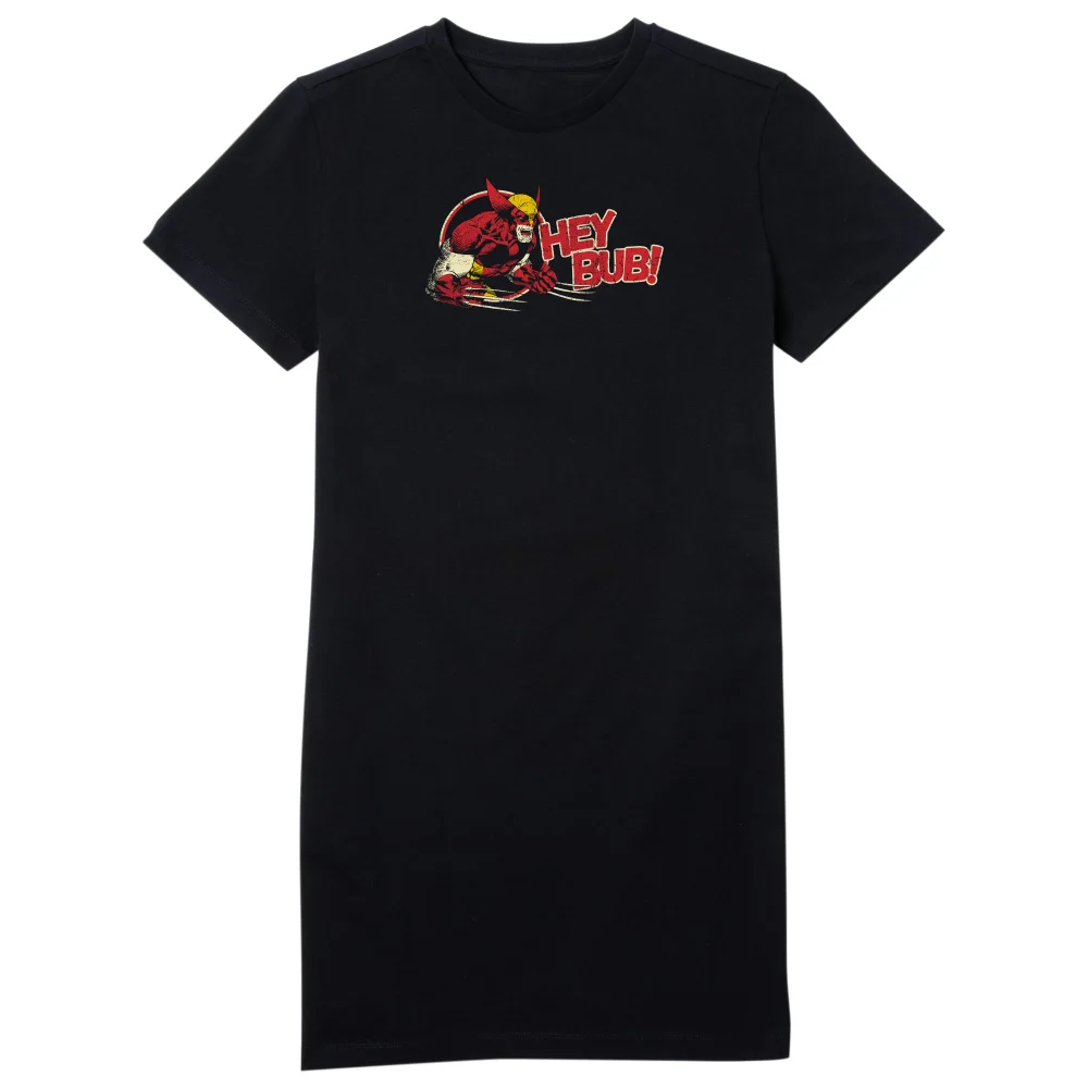 X-Men Hey Bub! Women's T-Shirt Dress - Black - M Image 1
