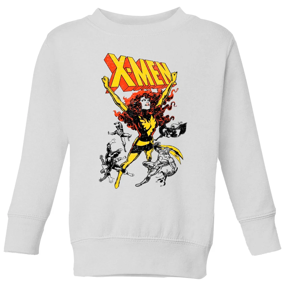 X-Men Rise Of The Phoenix Kids' Sweatshirt - White - 3-4 Years Image 1