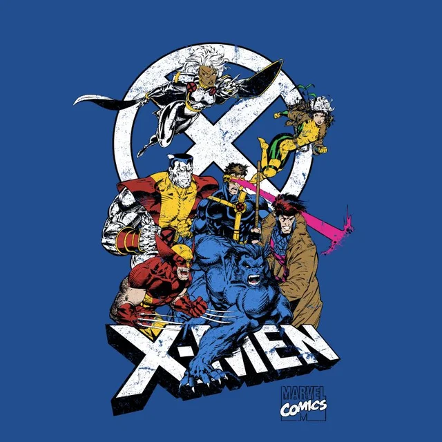 X-Men Super Team T-Shirt - Blue