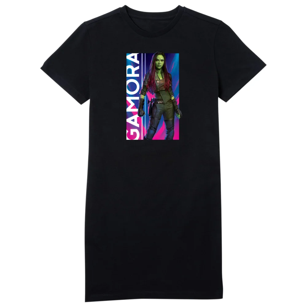 Guardians of the Galaxy Gamora Women's T-Shirt Dress - Black - M Image 1