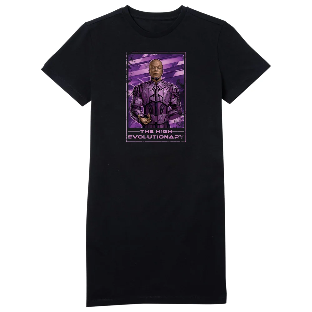 Guardians of the Galaxy The High Evolutionary Women's T-Shirt Dress - Black - M Image 1