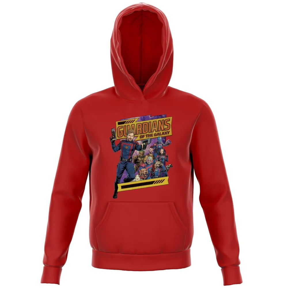 Guardians of the Galaxy Galaxy Kids' Hoodie - Red - 3-4 Years Image 1