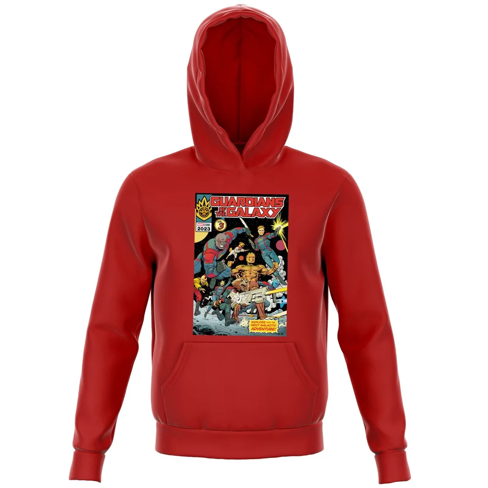 Guardians of the Galaxy The Next Galactic Adventure Kids' Hoodie - Red - 3-4 Years Image 1