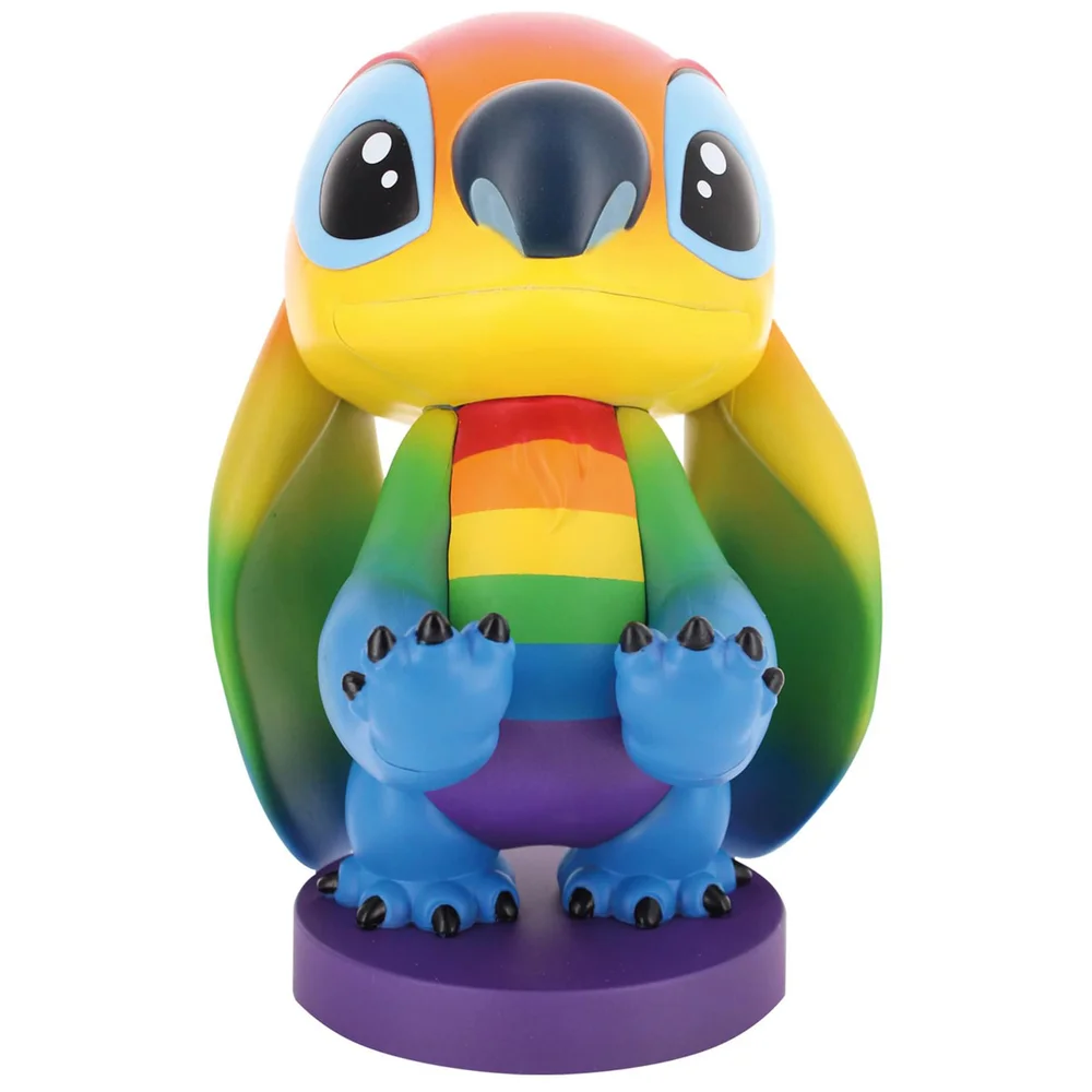 Cable Guys Lilo & Stitch Rainbow Stitch Controller and Smartphone Holder Image 1