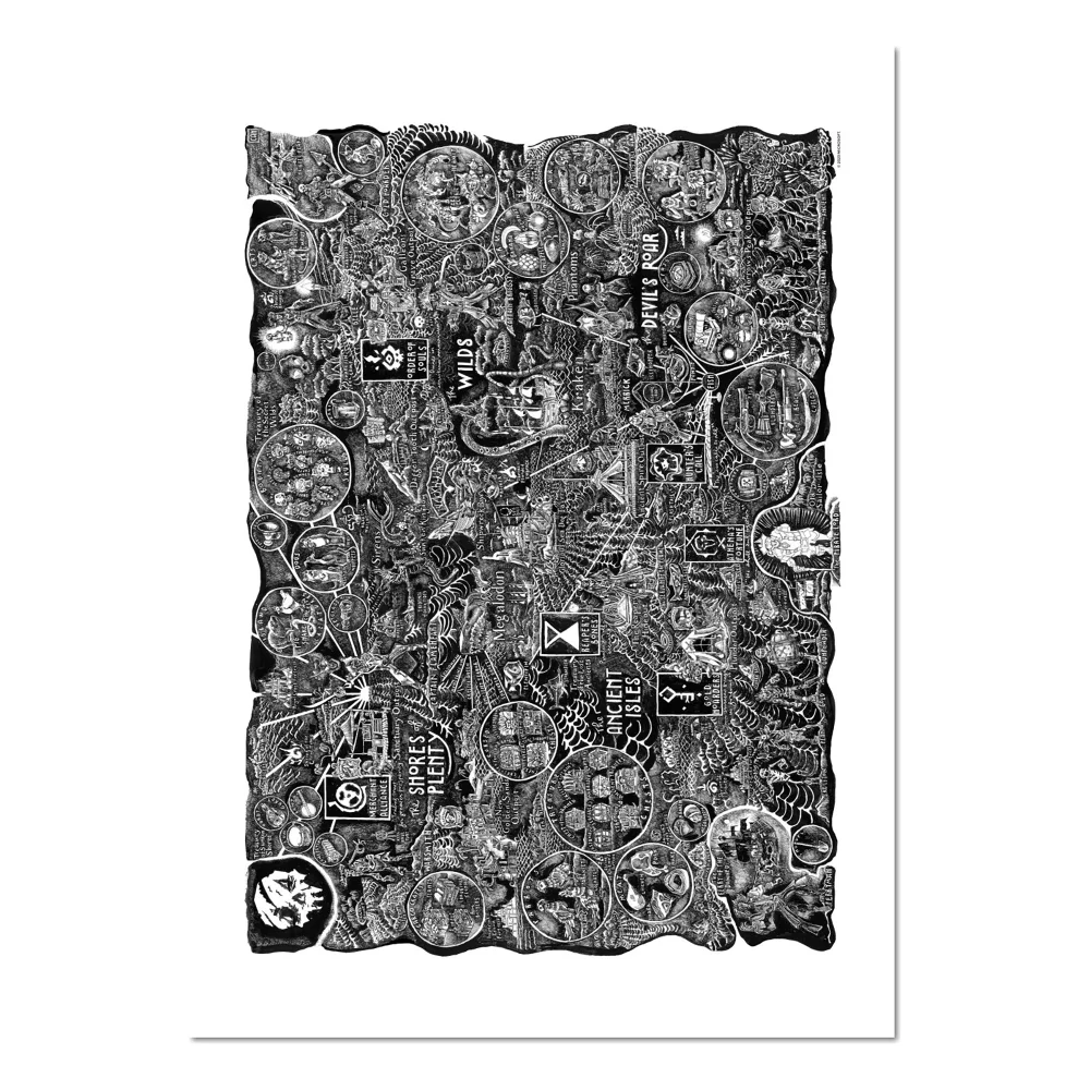 Sea Of Thieves Caroline Harper X SoT Art Print Giclee Art Print - A4 - Print Only Image 1