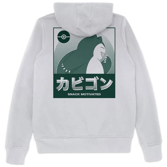 Pokémon Snorlax Hoodie - White