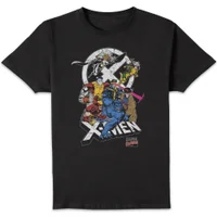 X-Men Super Team Men's T-Shirt - Black