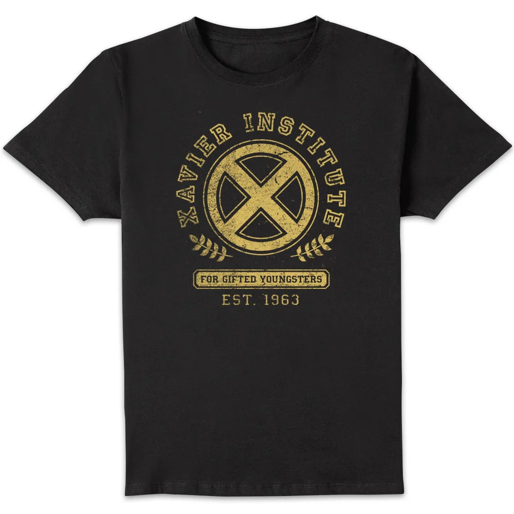 X-Men Xavier Institute For Gifted Youngsters Drk Men's T-Shirt - Black - S - Black Image 1