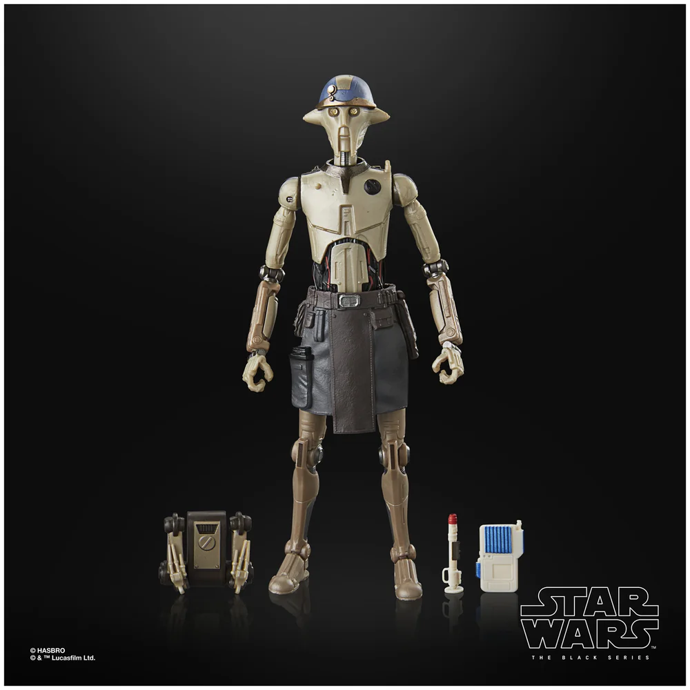 Hasbro Star Wars The Black Series Professor Huyang Star Wars Action Figures (6”) Image 1