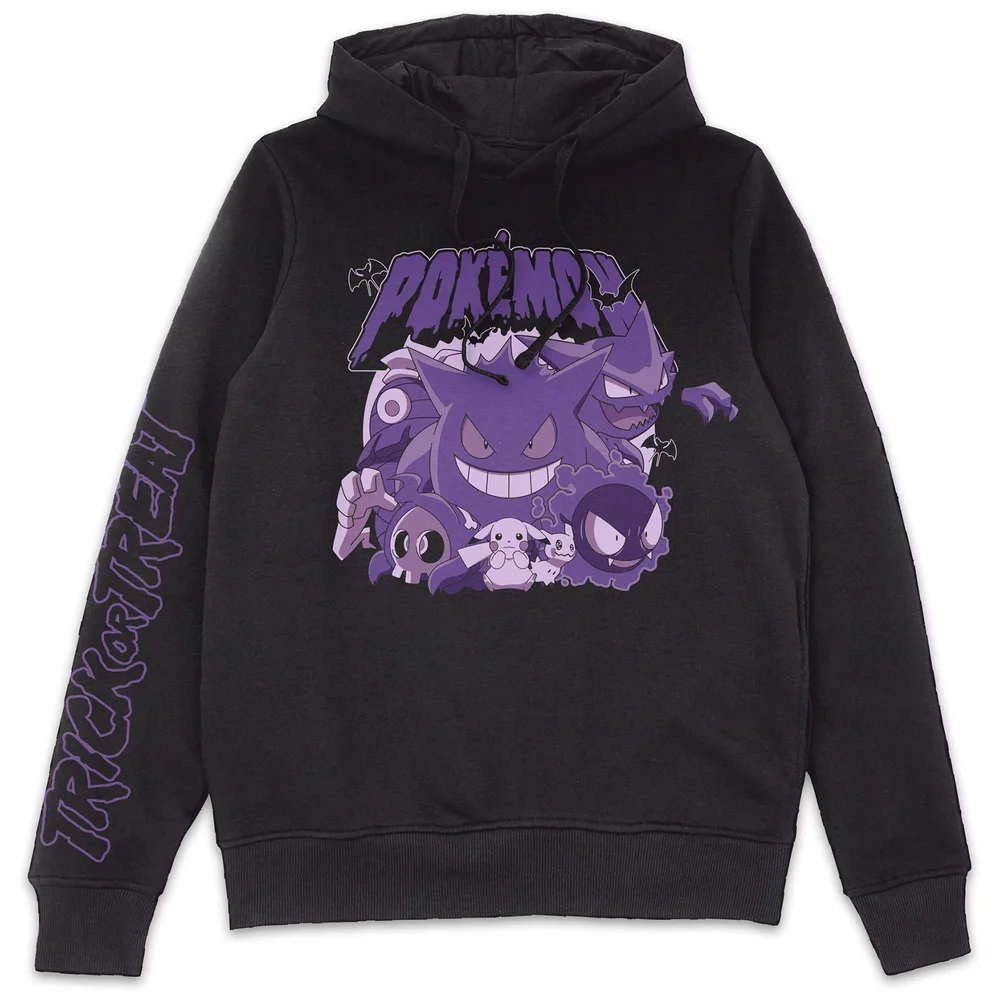 Pokémon Trick Or Treat Hoodie - Black - L - Black Image 1