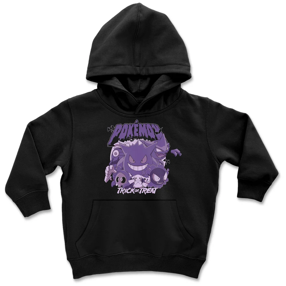 Pokémon Trick Or Treat Kids' Hoodie - Black - 7-8 Years - Black Image 1
