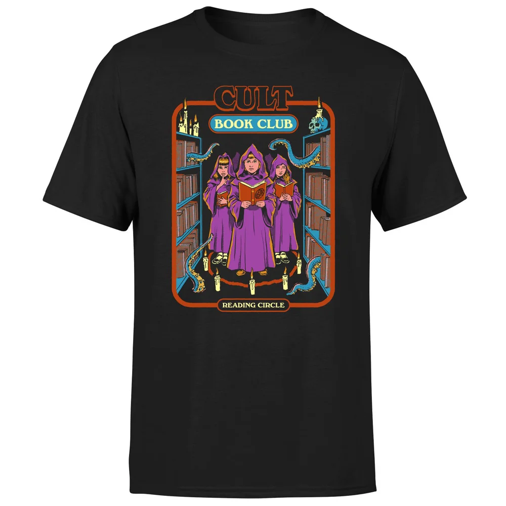 Steven Rhodes Cult Book Club Unisex T-Shirt - Black - S - Black Image 1