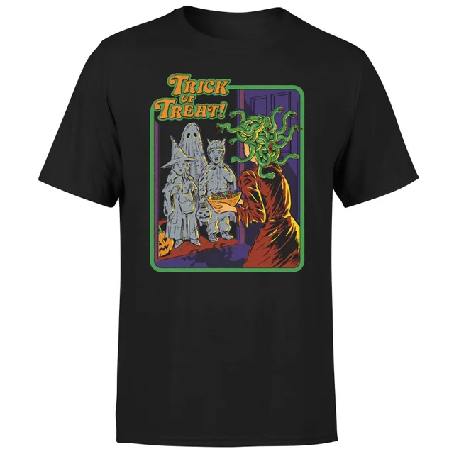 Steven Rhodes Trick Or Treat Unisex T-Shirt - Black