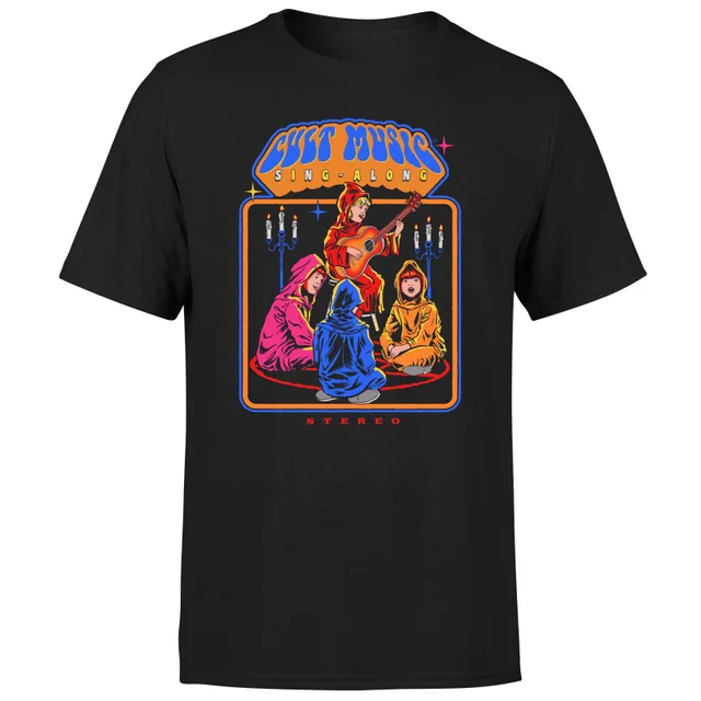 Steven Rhodes Cult Music Sing-Along Unisex T-Shirt - Black