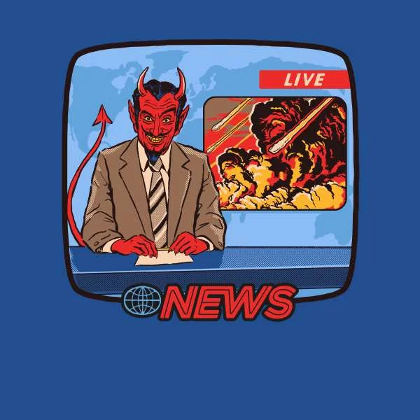 Steven Rhodes Breaking News Unisex T-Shirt - Blue