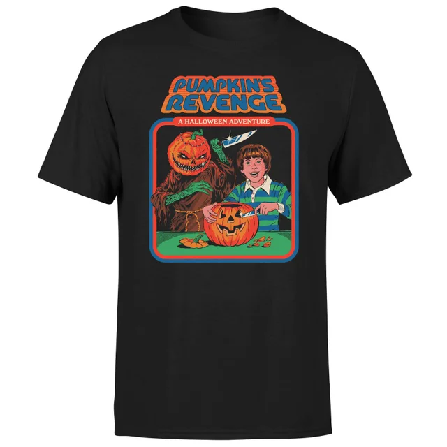 Steven Rhodes Pumpkins Revenge Unisex T-Shirt - Black