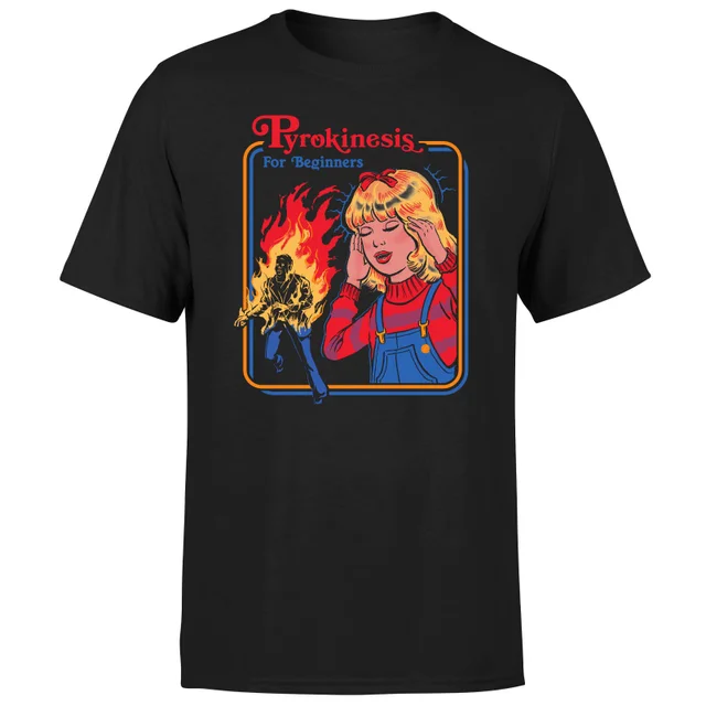 Steven Rhodes Pyrokinesis For Beginners Unisex T-Shirt - Black