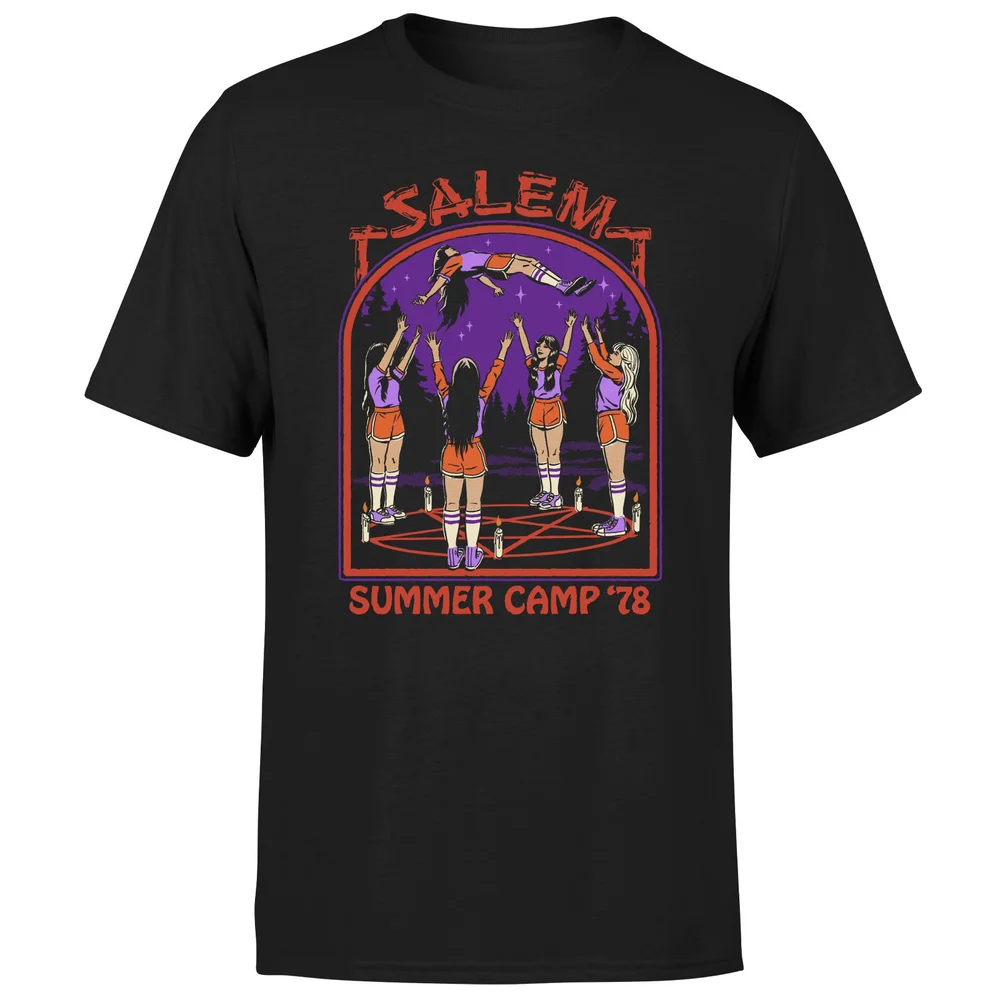 Steven Rhodes Salem Summer Camp Unisex T-Shirt - Black - S - Black Image 1