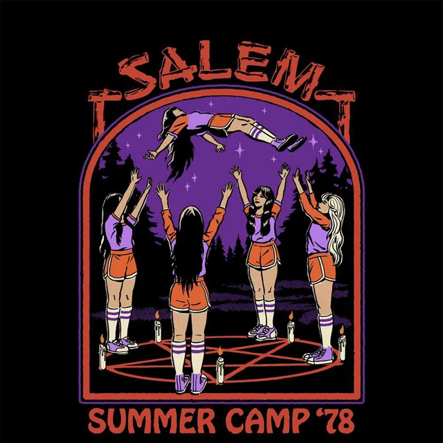 Steven Rhodes Salem Summer Camp Unisex T-Shirt - Black