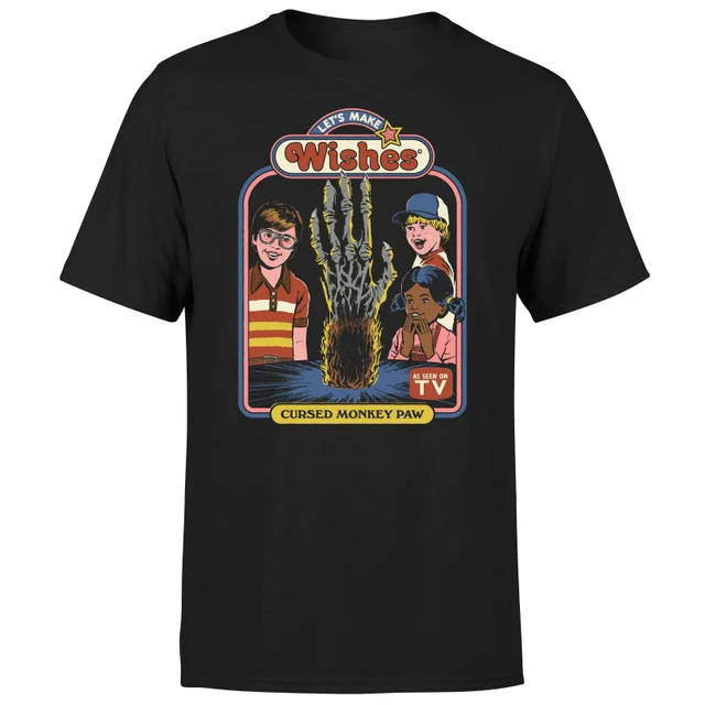 Steven Rhodes Let's Make Wishes Unisex T-Shirt - Black