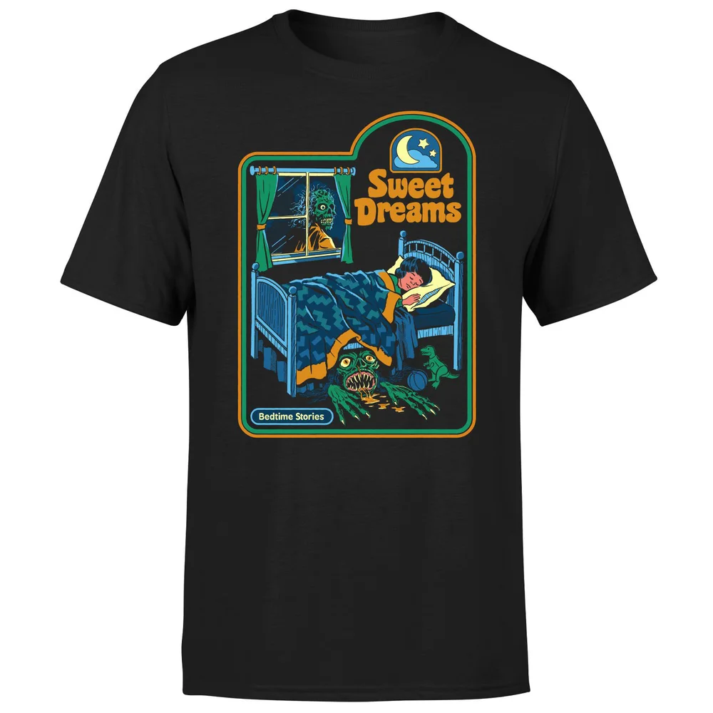 Steven Rhodes Sweet Dreams Unisex T-Shirt - Black - L Image 1
