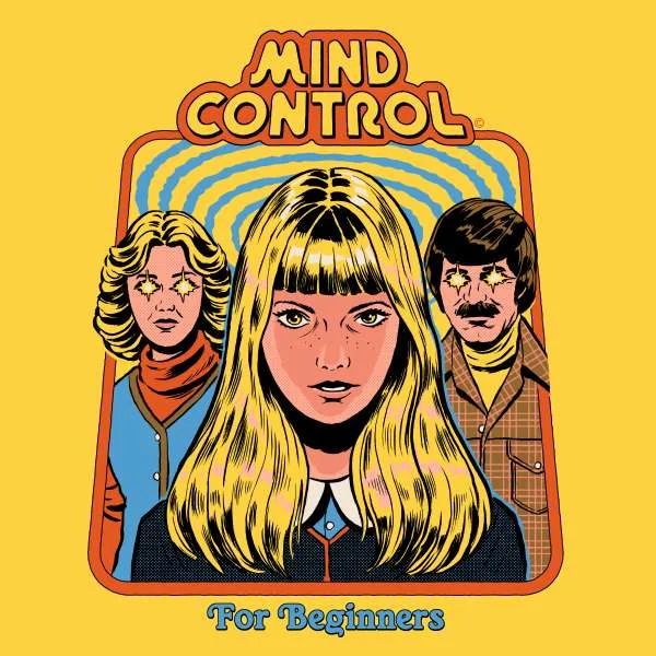 Steven Rhodes Mind Control For Beginners Unisex T-Shirt - Yellow