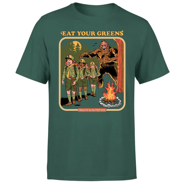 Steven Rhodes Eat Your Greens Unisex T-Shirt - Green