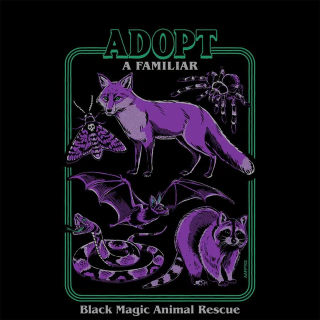 Steven Rhodes Adopt A Familiar Unisex T-Shirt - Black
