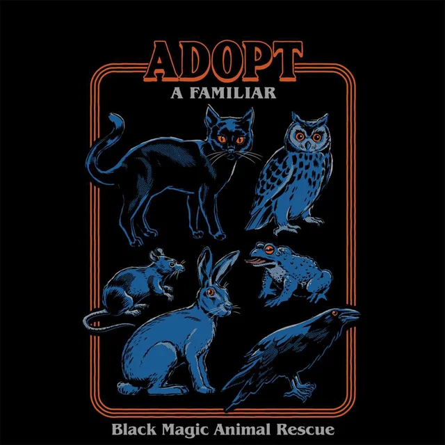 Steven Rhodes Adopt A Familiar Unisex T-Shirt - Black