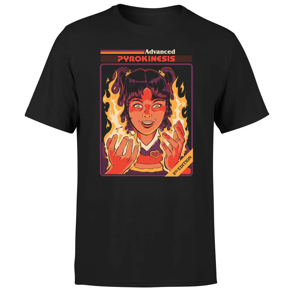 Steven Rhodes Advanced Pyrokinesis Unisex T-Shirt - Black - S - Black Image 1