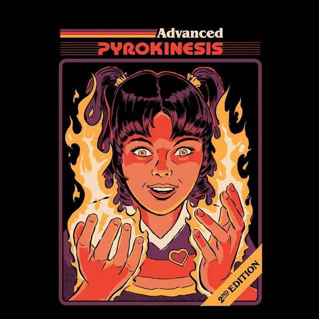 Steven Rhodes Advanced Pyrokinesis Unisex T-Shirt - Black