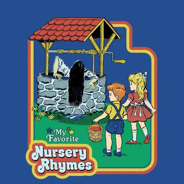 Steven Rhodes My Favorite Nursery Rhymes Unisex T-Shirt - Blue