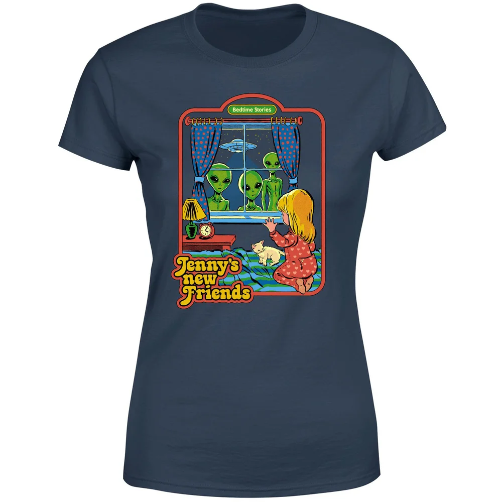 Jenny's New Friends Women's T-Shirt - Navy - XS - Navy Image 1