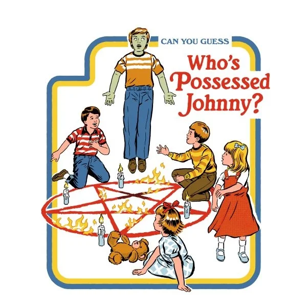 Who's Possessed Johnny Women's T-Shirt - White