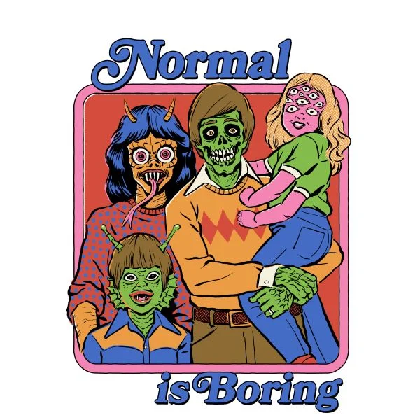 Normal Is Boring Women's T-Shirt - White