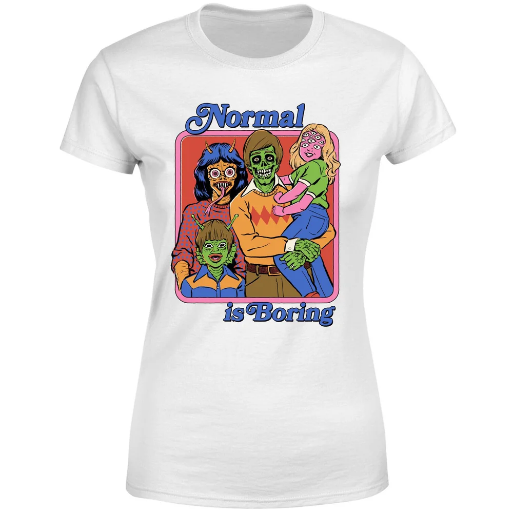 Normal Is Boring Women's T-Shirt - White - XS - White Image 1