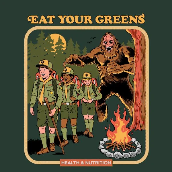 Eat Your Greens Women's T-Shirt - Green