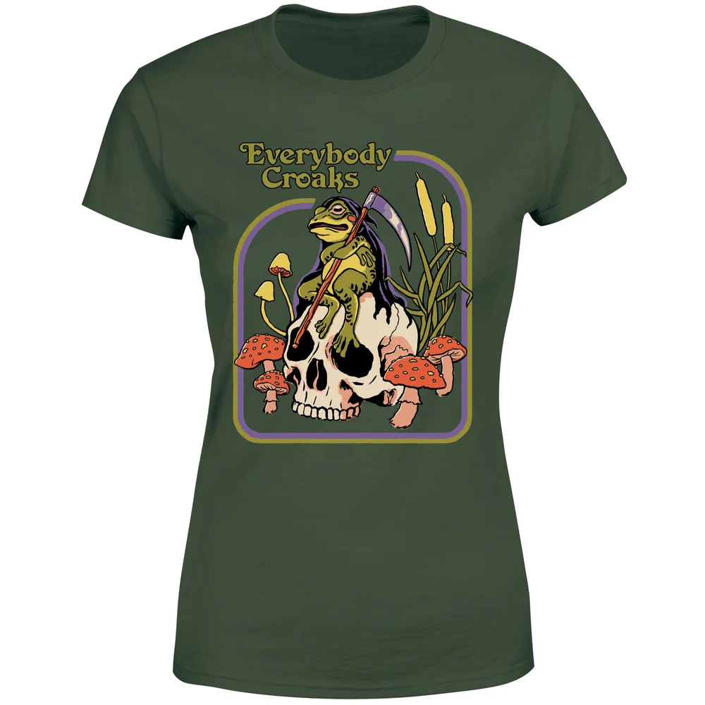 Everybody Croaks Women's T-Shirt - Green - XS - Green Image 1