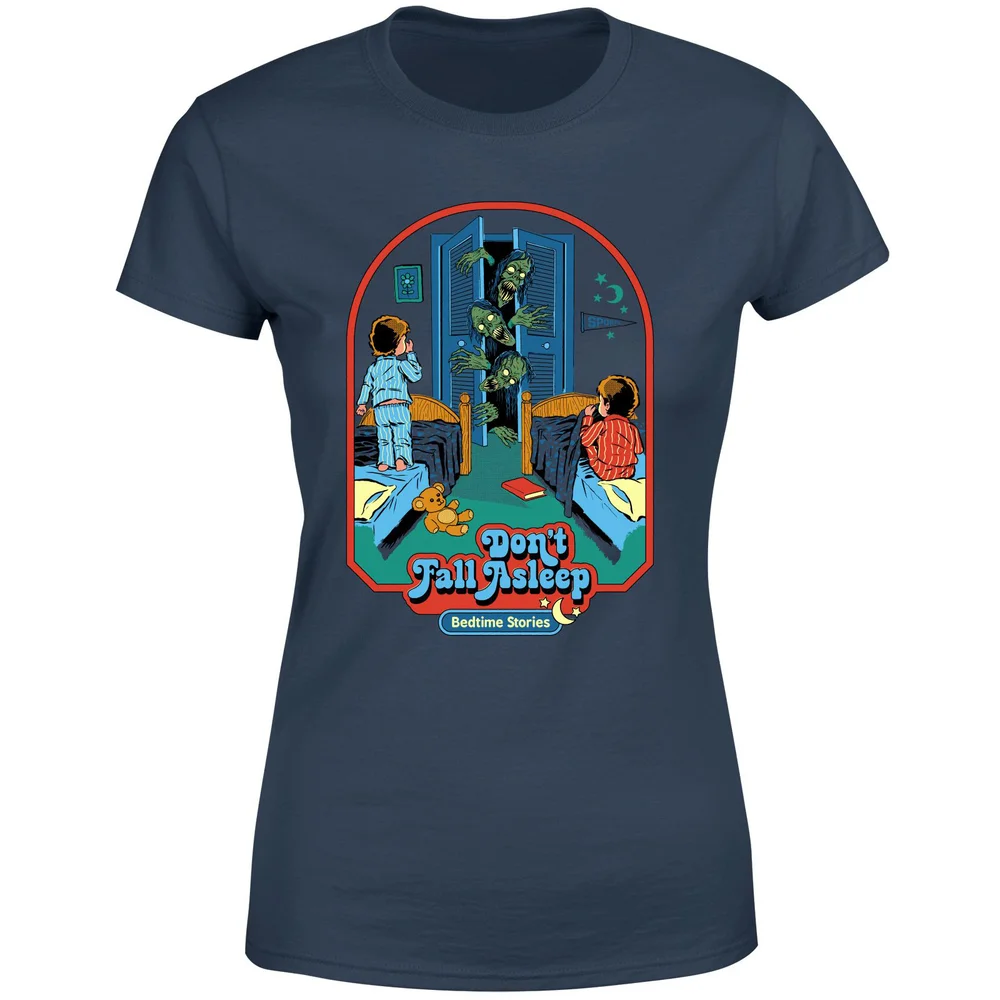 Don't Fall Asleep Women's T-Shirt - Navy - XXL - Navy Image 1