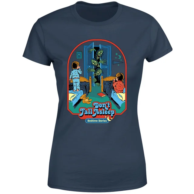 Don't Fall Asleep Women's T-Shirt - Navy