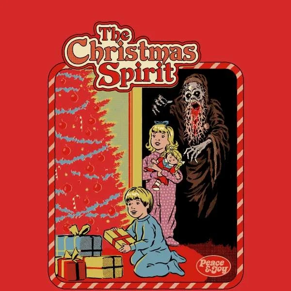 Steven Rhodes The Christmas Spirit Unisex T-Shirt - Green