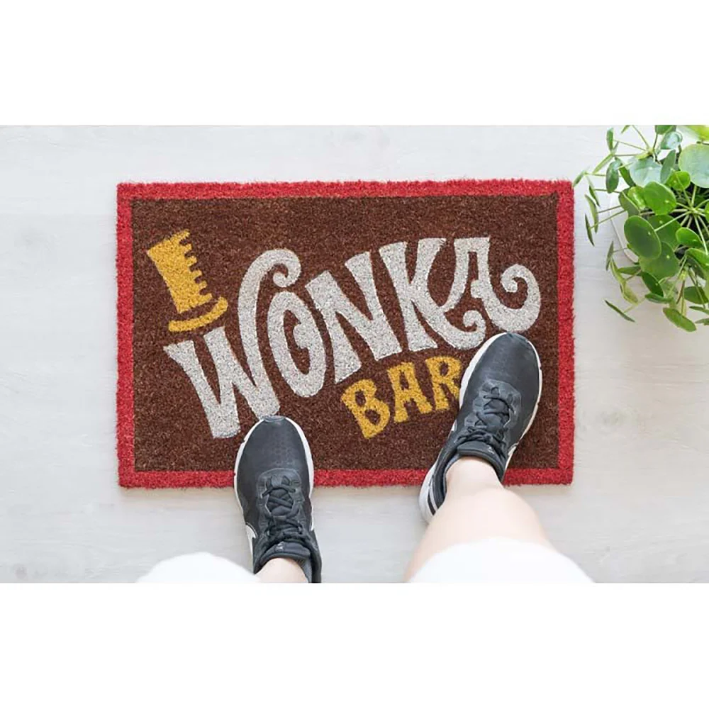 Willy Wonka Wonka Bar Door Mat Image 1