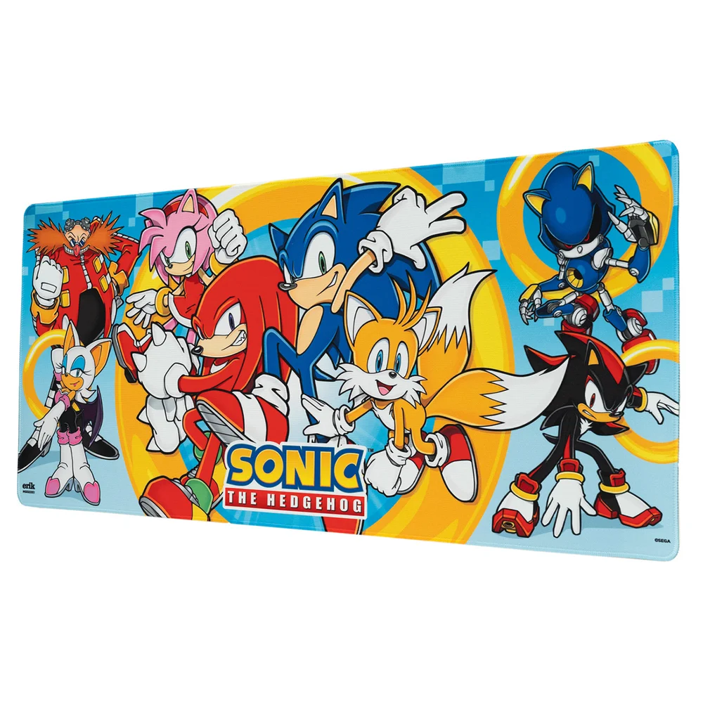 Sonic Green Hill Zone Adventurers Xl Mouse Pad Image 1