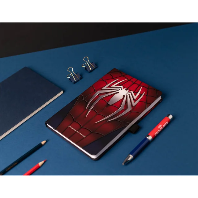 Marvel Spider-Man A5 Premium Notebook With Projector Pen