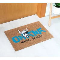 Disney Stitch Ohana Door Mat