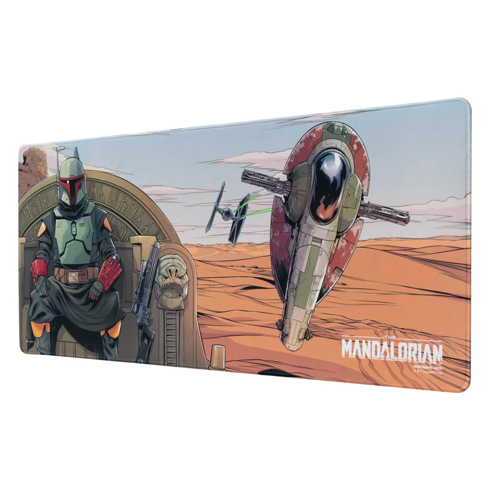 Star Wars The Mandalorian Boba Fett Xl Mouse Pad Image 1