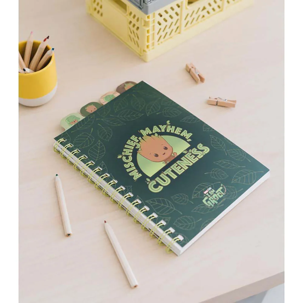 Marvel Groot Project Notebook Image 1